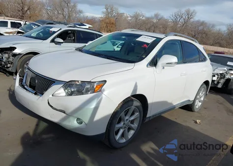 2010 Lexus Rx 350 z USA, uszkodzony, nr VIN 2T2BK1BA5AC035571